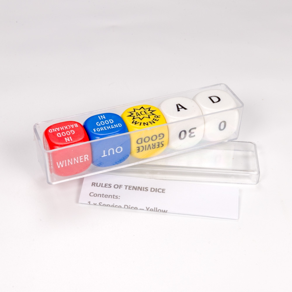 Tennis Dice Set