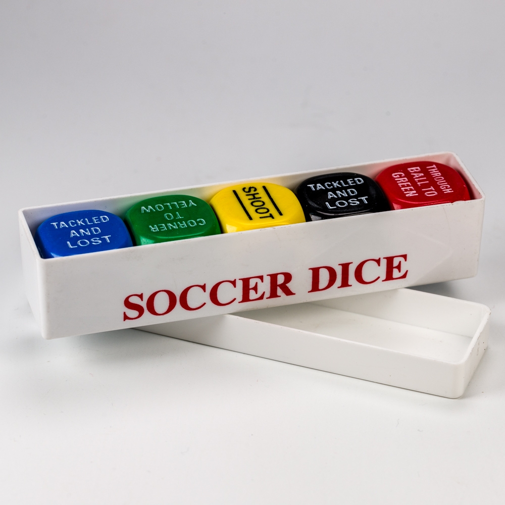 Soccer Dice Set