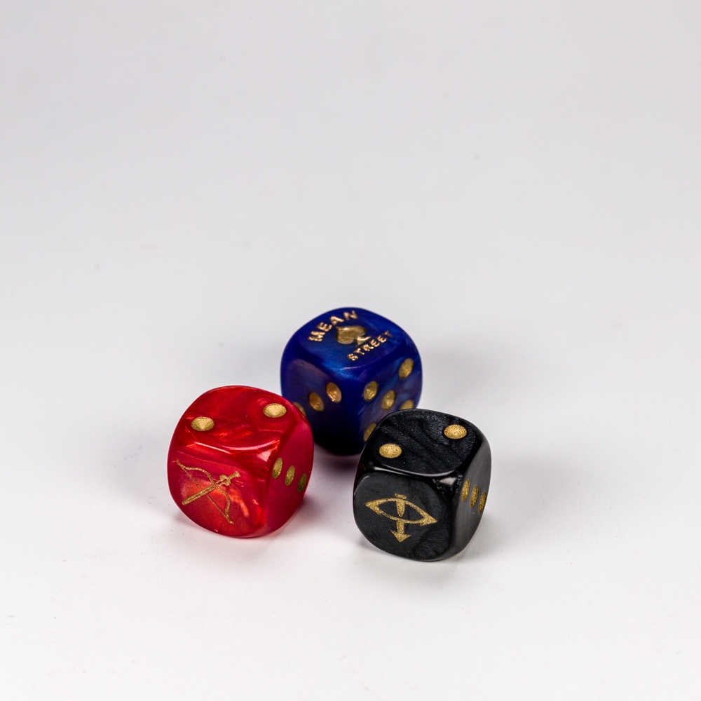 Laser Engraved Dice