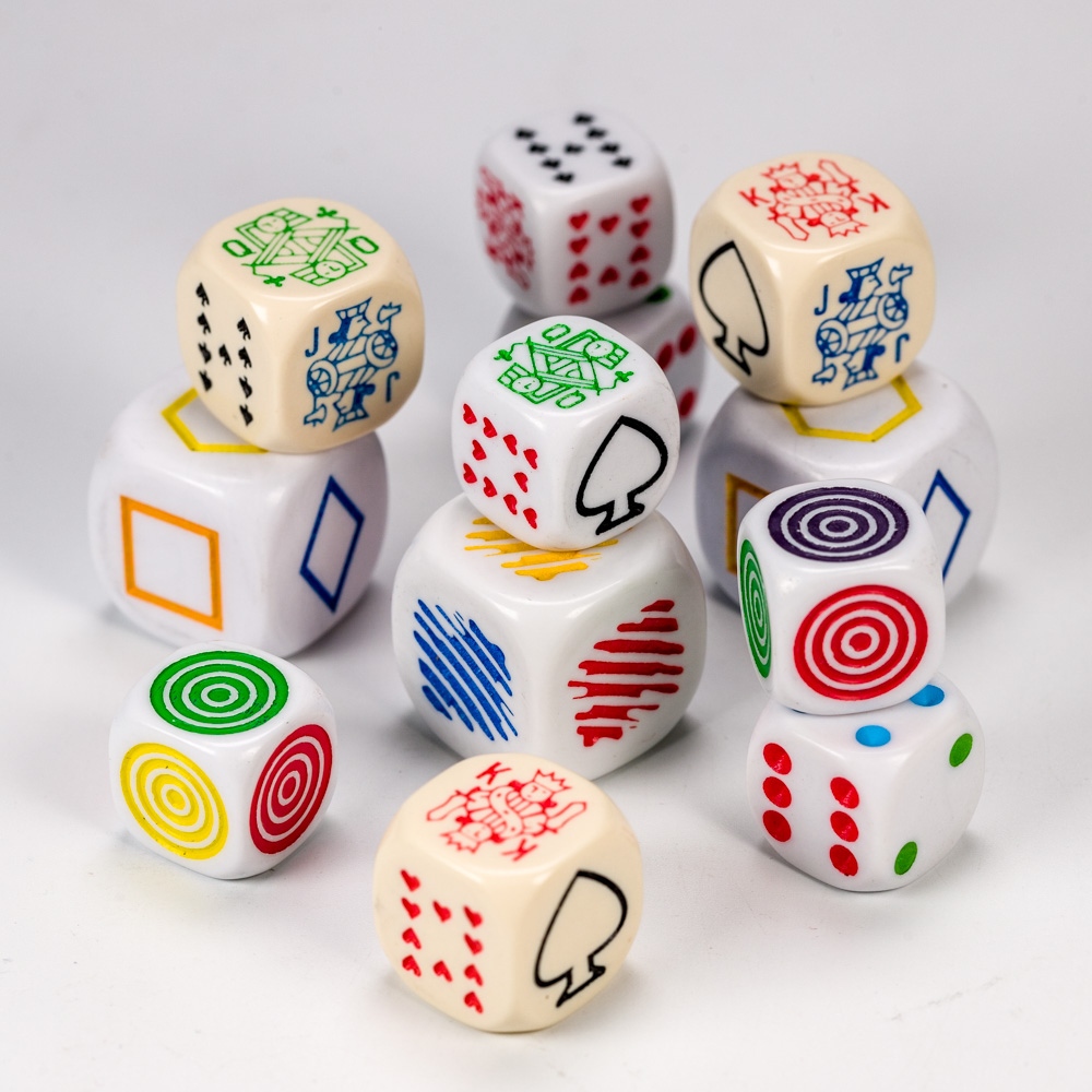 Multi Colour Dice